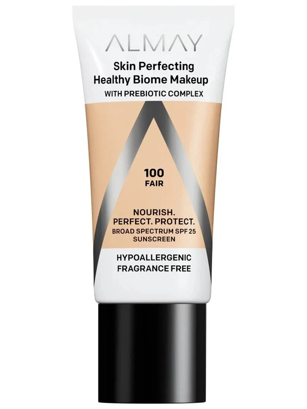 Almay Skin Perfecting Healthy Biome Foundation Makeup - 100 FAIR -NEW
